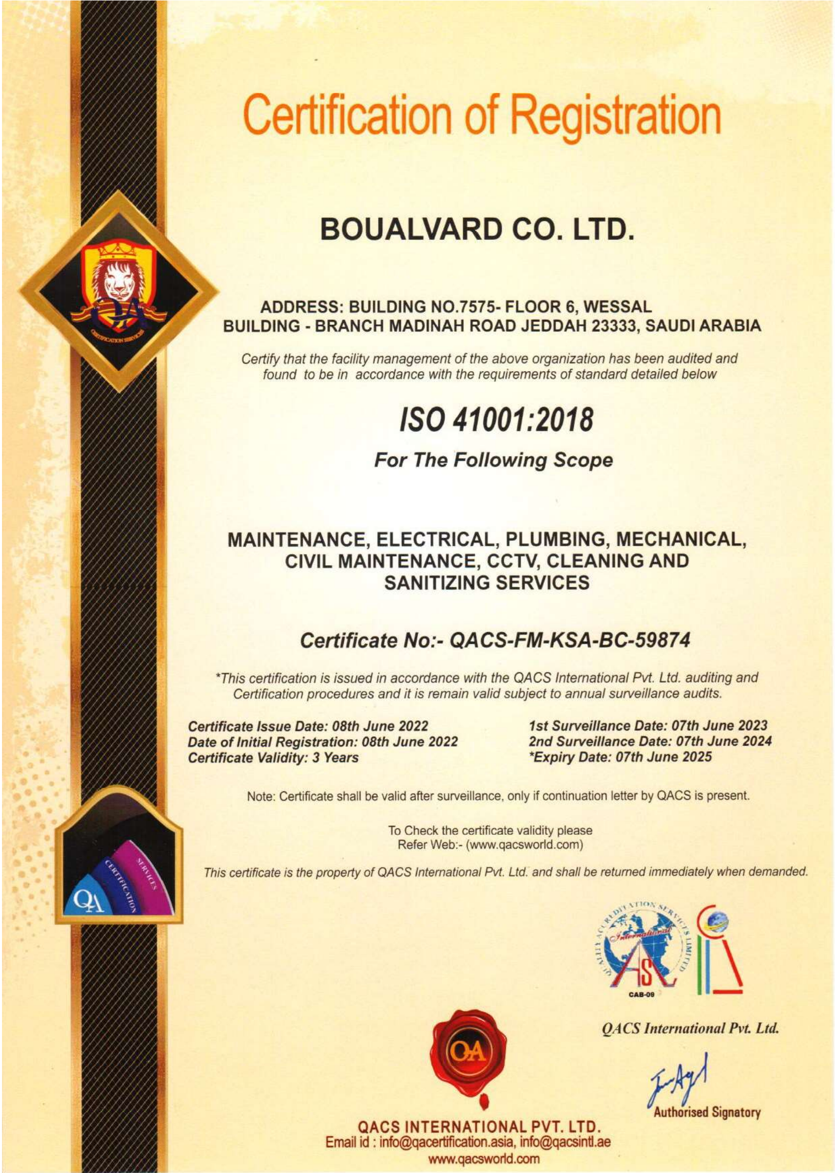 ISO-41001