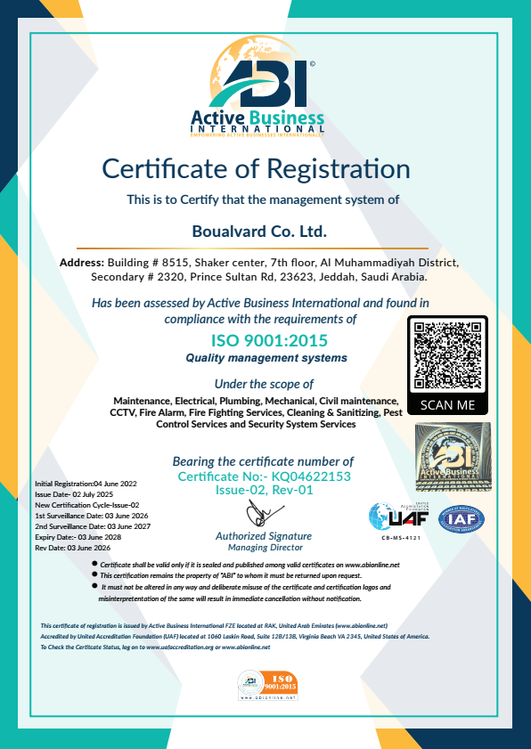 ISO 9001 Quality Management System